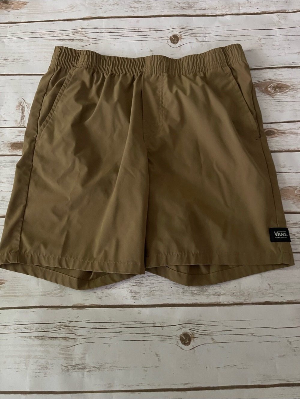 Vans Boys Elastic-Waist Shorts